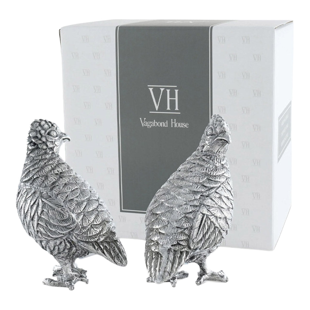 Vagabond House Standing Quail Salt and Pepper Set