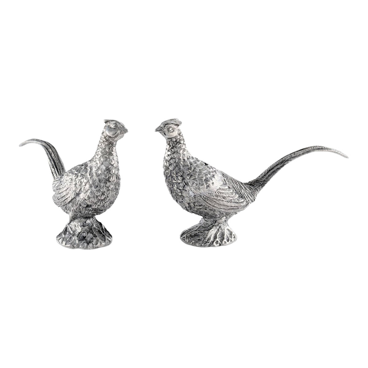 Vagabond House Pewter Pheasant Salt & Pepper Set