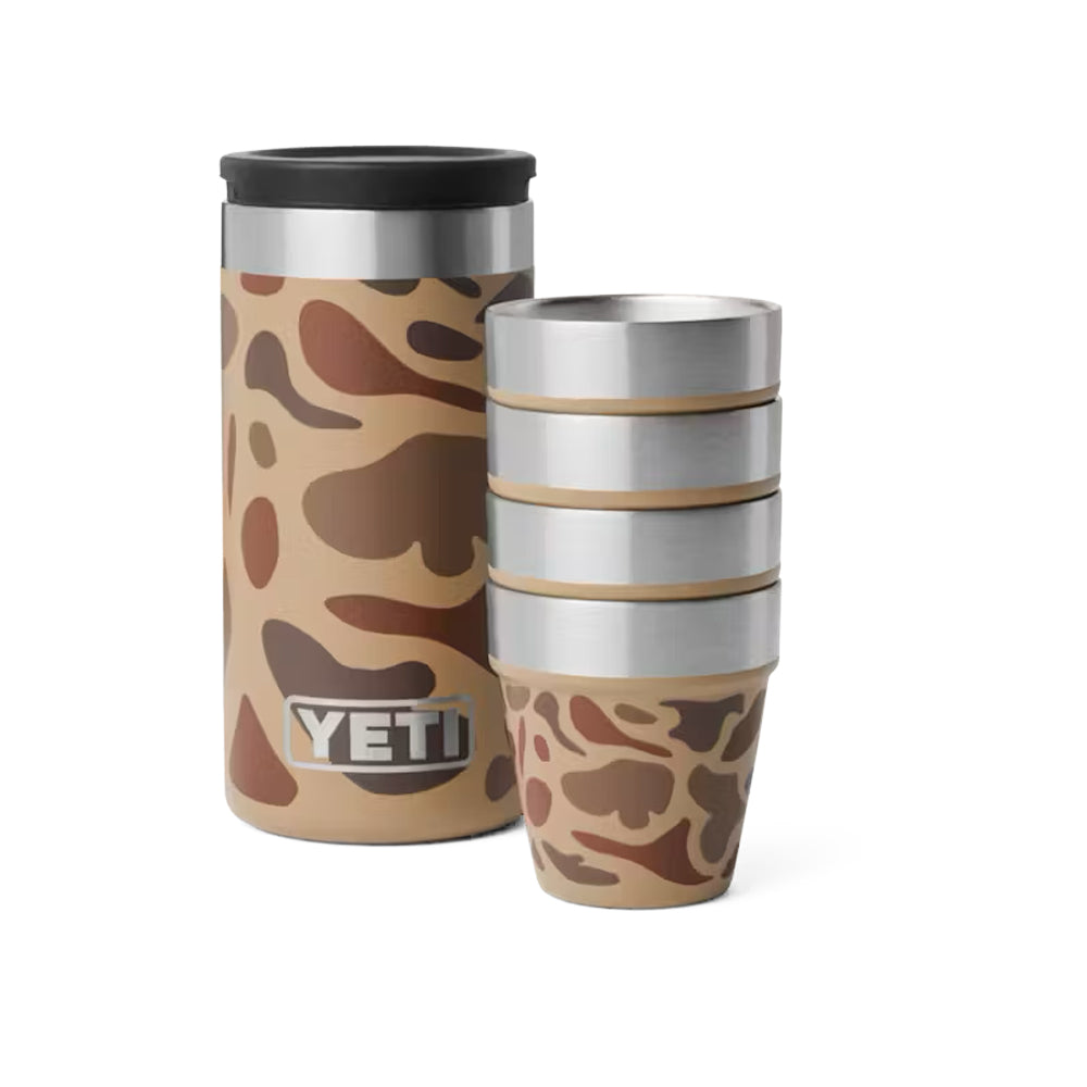 YETI Shot Glasses and Case (Wetlands Camo)
