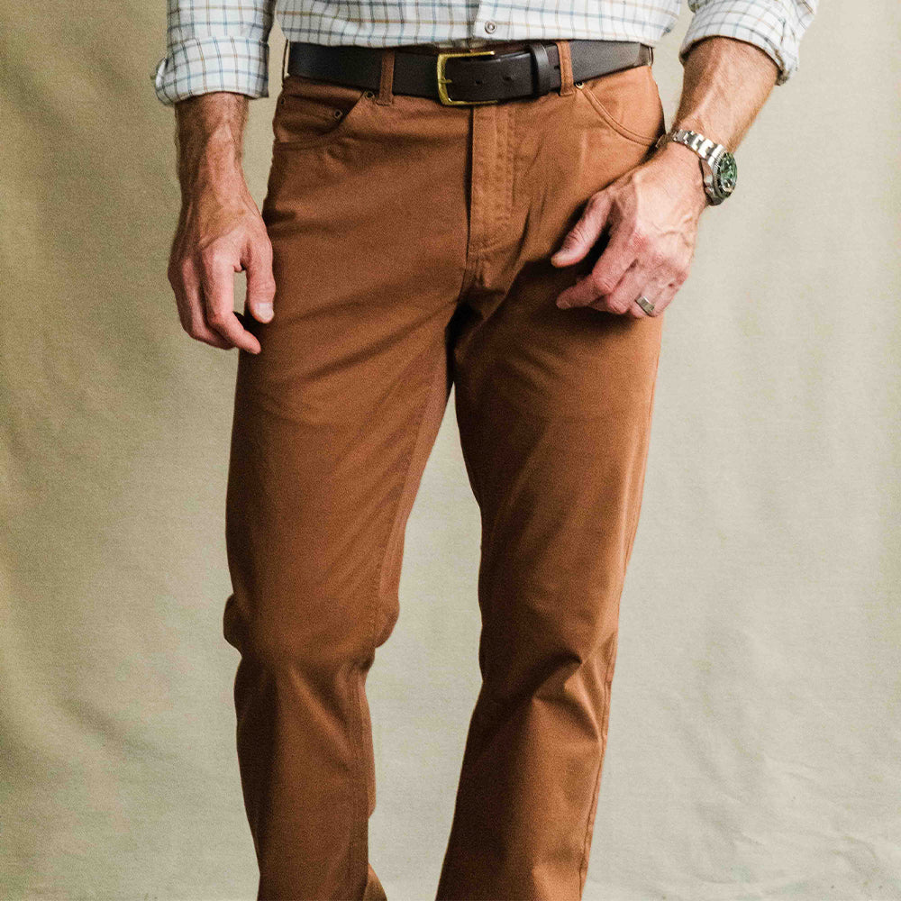 TSG Boone 5-Pocket Pant (Cognac)