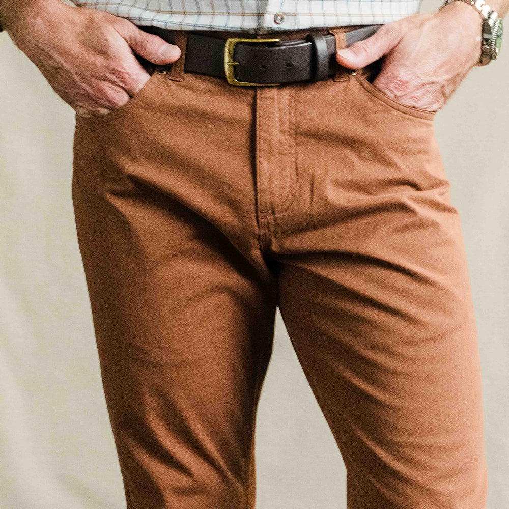 TSG Boone 5-Pocket Pant (Cognac)