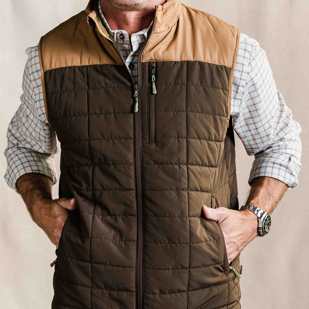 TSG Midszn Vest (Rustic Olive/Whiskey)