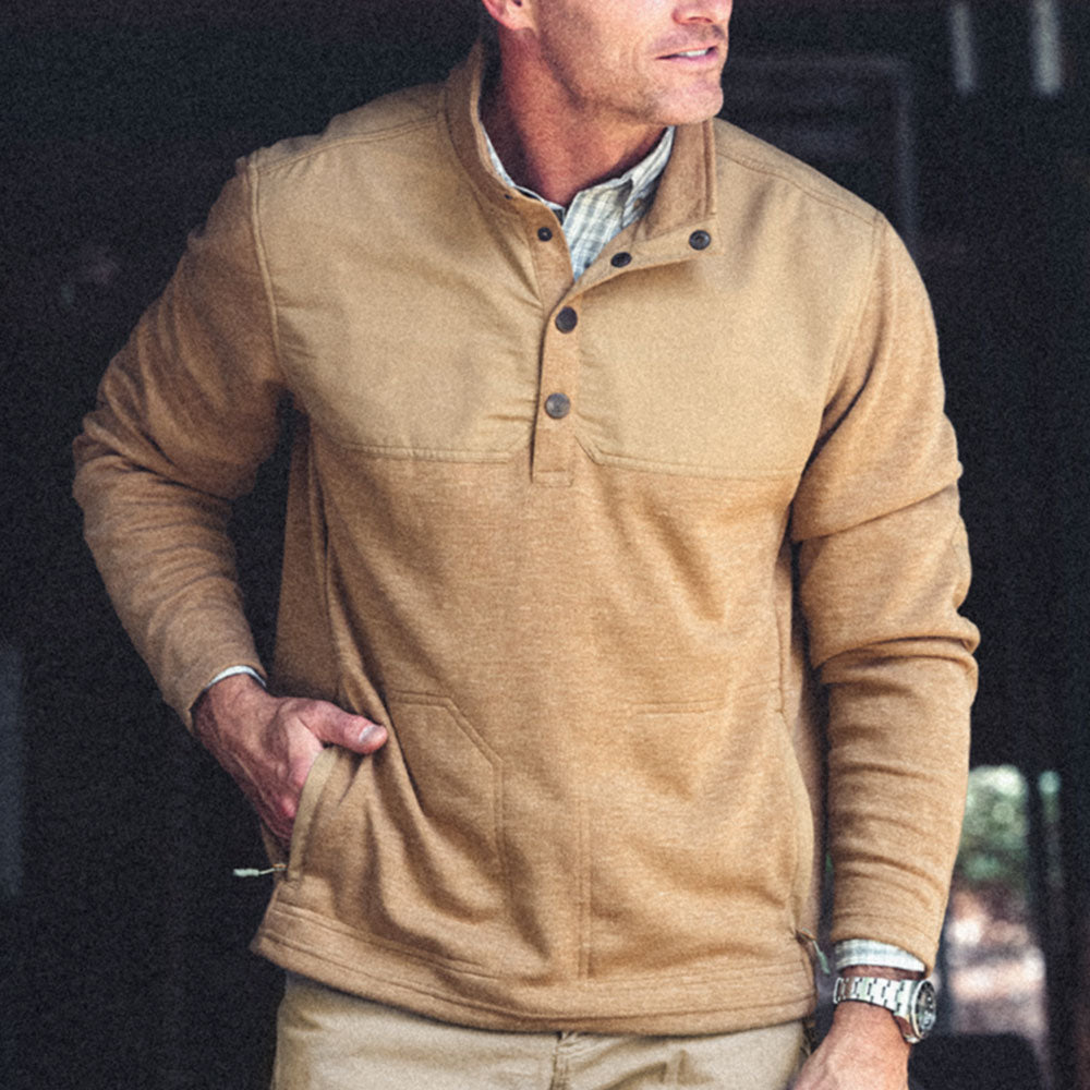 TSG Cashiers Pullover (Whiskey/Field)