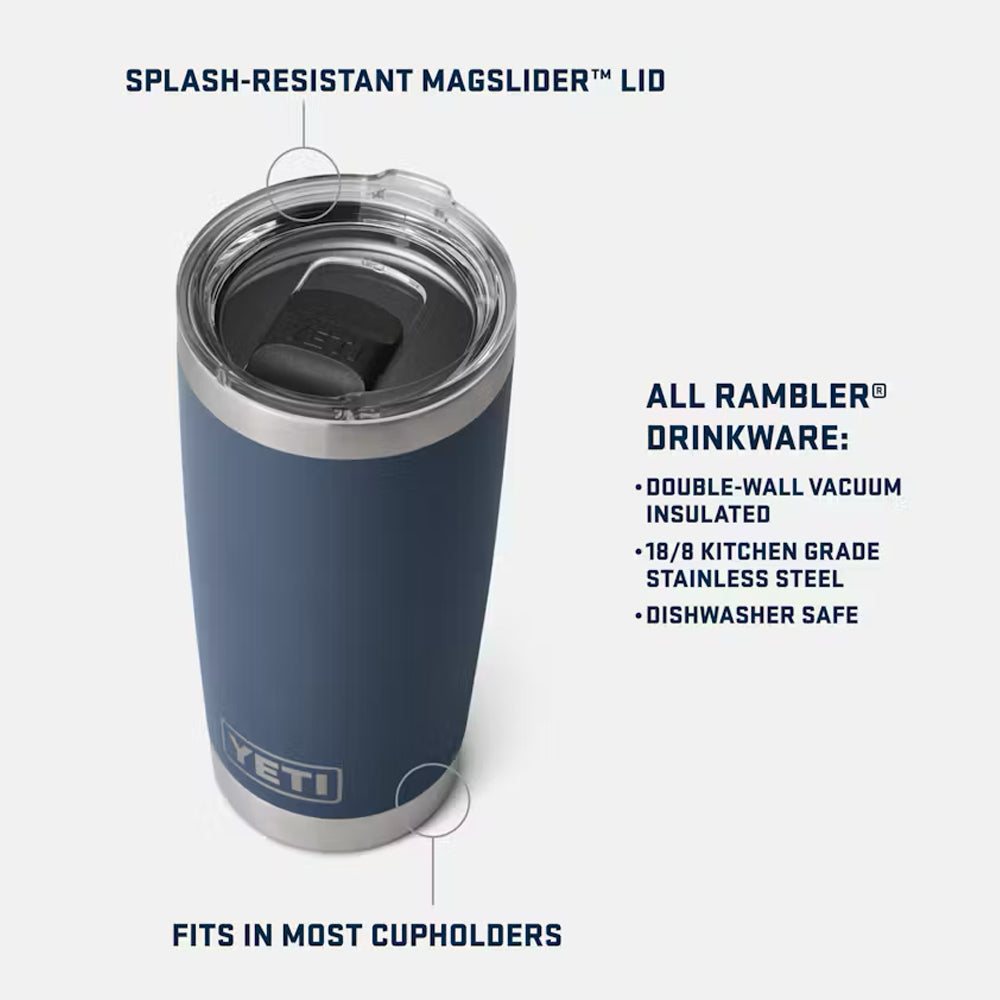 YETI Rambler Tumbler w/ MagSlider Lid (Wetlands Camo)