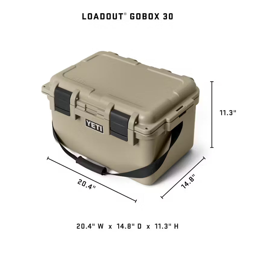 YETI LoadOut GoBox 30 (Wetlands Brown)