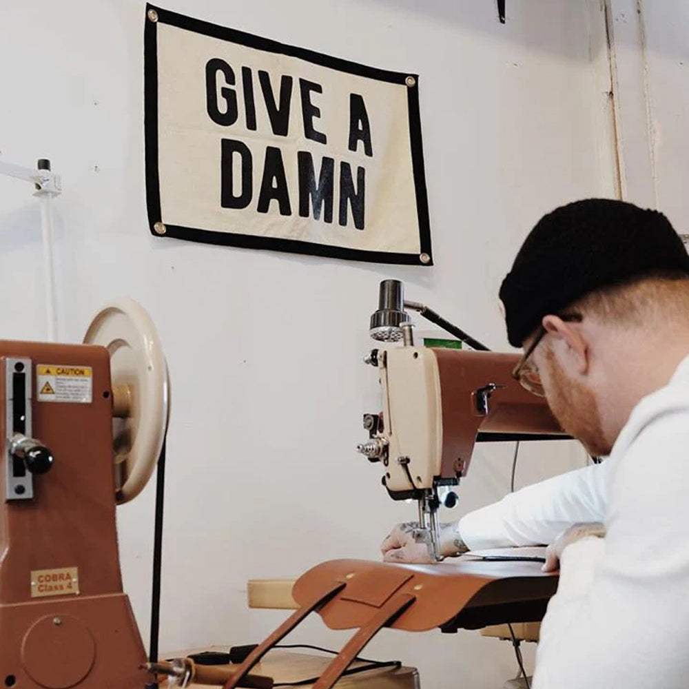 Oxford Pennant Give a Damn Camp Flag