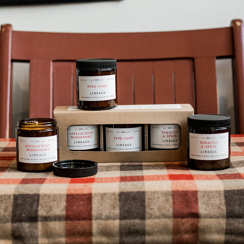 Lineage 4 oz. Candle Gift Set - Classic Collection