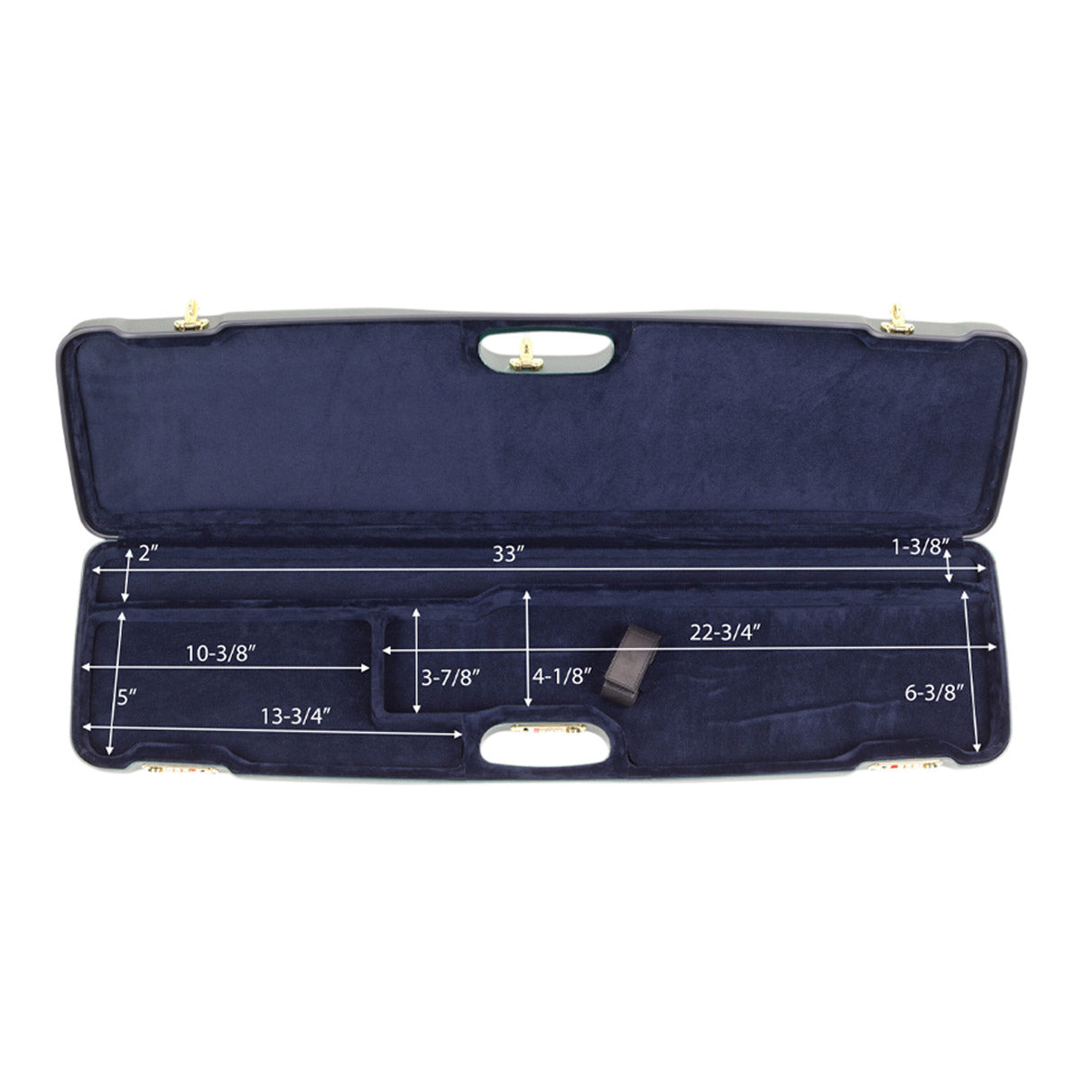 Negrini Over/Under LR Takedown Shotgun Case