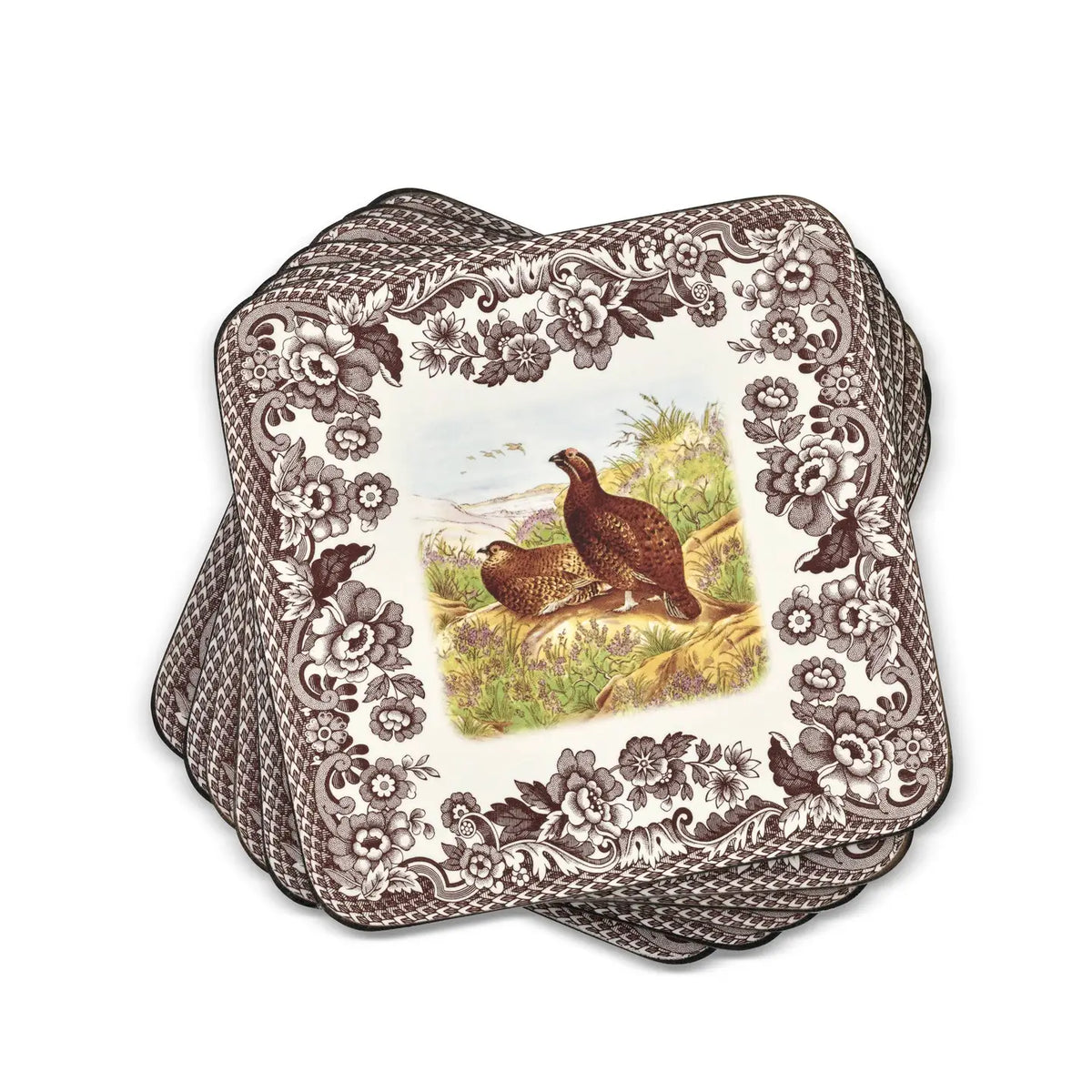 Spode Woodland Coasters Set of 6