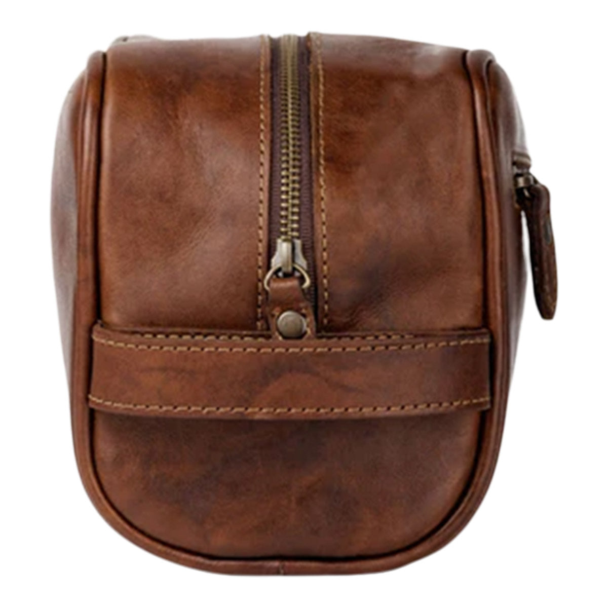 Mission Mercantile Benjamin Leather Toiletry Wash Bag