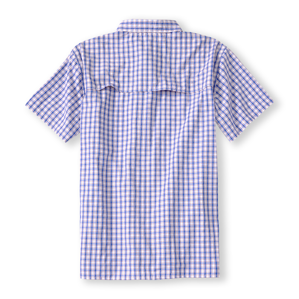 TSG Brooks Bamboo Short Sleeve Shirt (Coastal Check)
