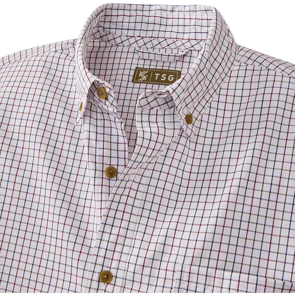 TSG Airetex™ Tanner Shirt (Grassland Maroon)