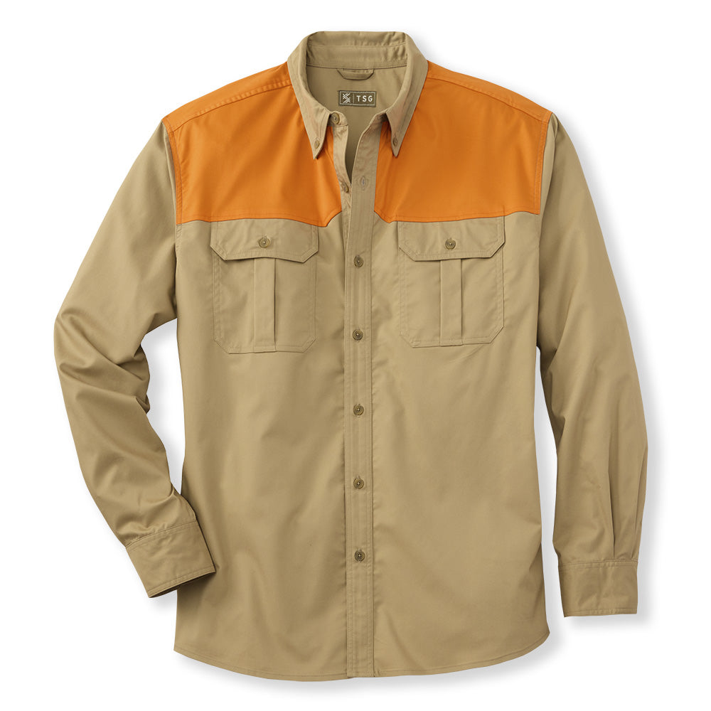 TSG Airetex™ Midweight Field Shirt (Field Khaki/Blaze)