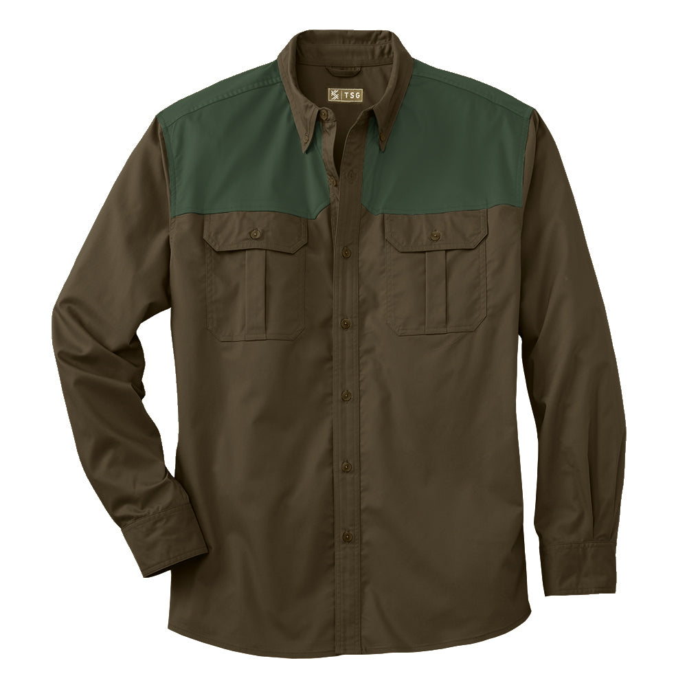 TSG Airetex™ Midweight Field Shirt (Rustic Olive/Forest)