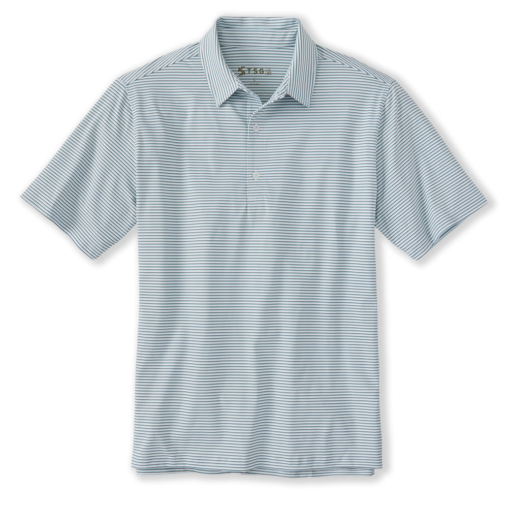 TSG Topper Polo (Mist Reel Stripe)