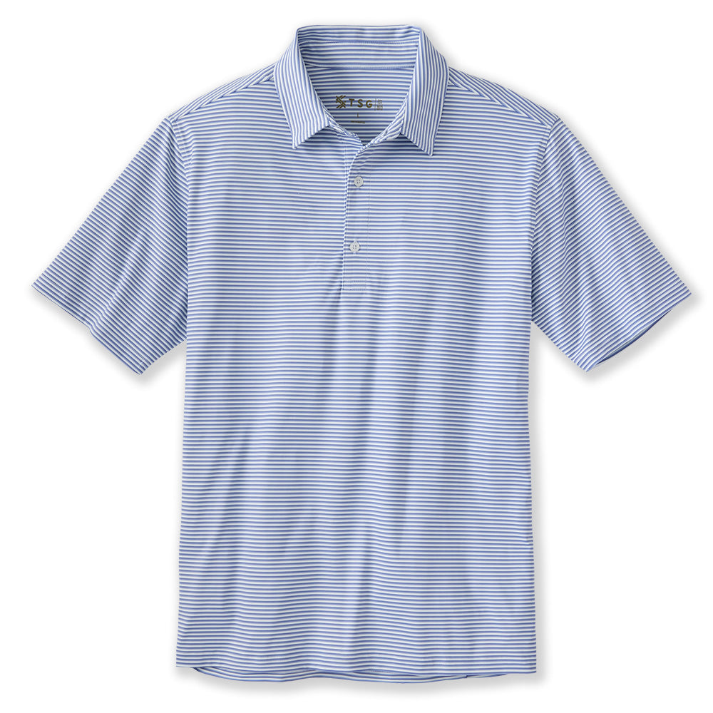 TSG Topper Polo (Navy Reel Stripe)