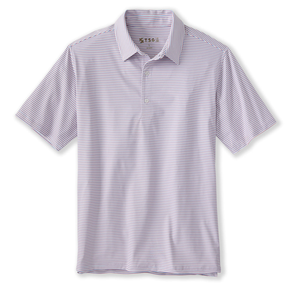 TSG Topper Polo (Shell Reel Stripe)