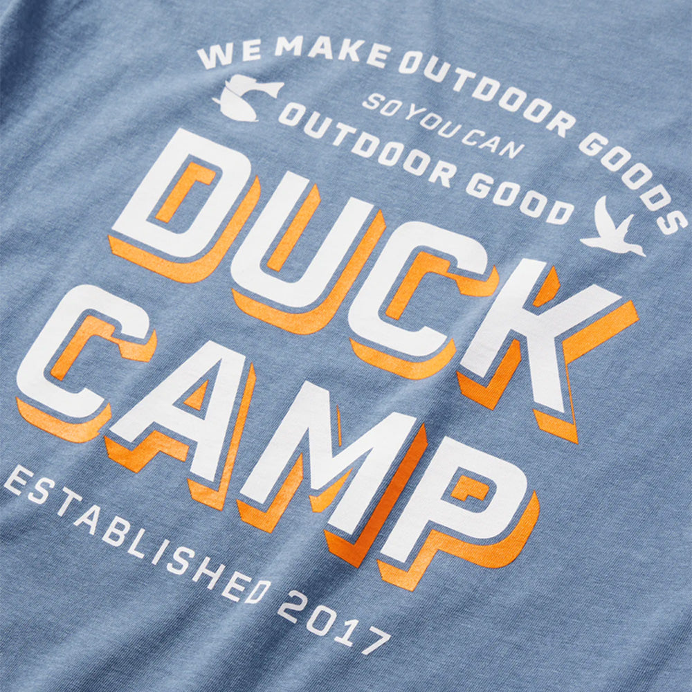 Duck Camp Cast & Blast Badge T-Shirt
