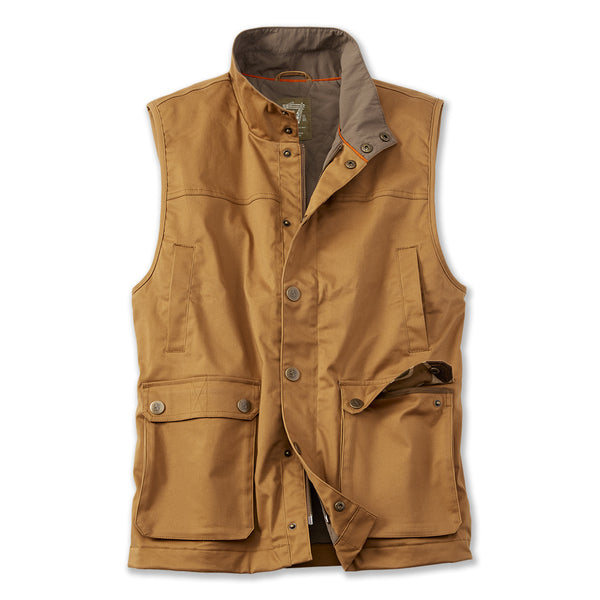 トップス Brook Big Pocket Nylon Vest brown Brook Big Pocket Nylon Vest brown