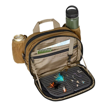 filson tackle bag Tin Cloth Fishing Pack removable shoulder strap allows SKU:SLXCX72MHA Daiwa Team Sea Seat #Flytying