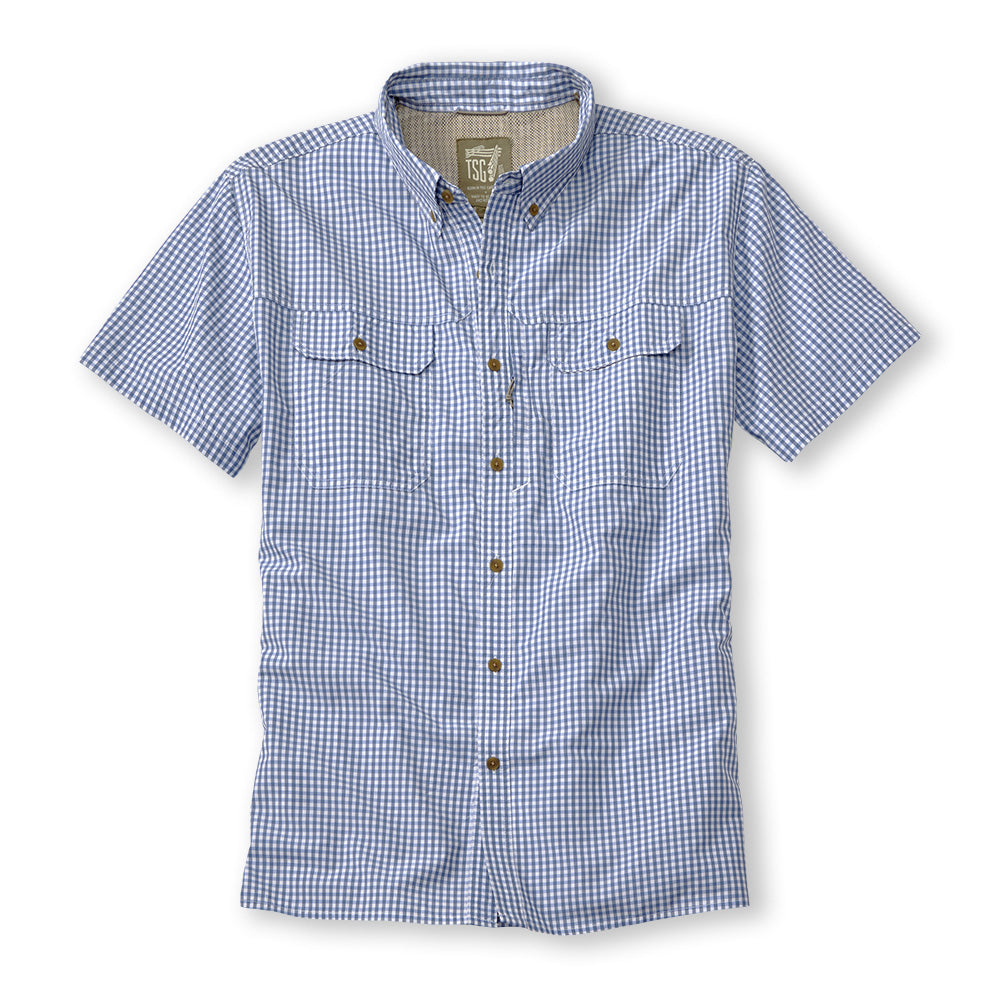 TSG Brooks Bamboo Short Sleeve Shirt (Gentleman Check)
