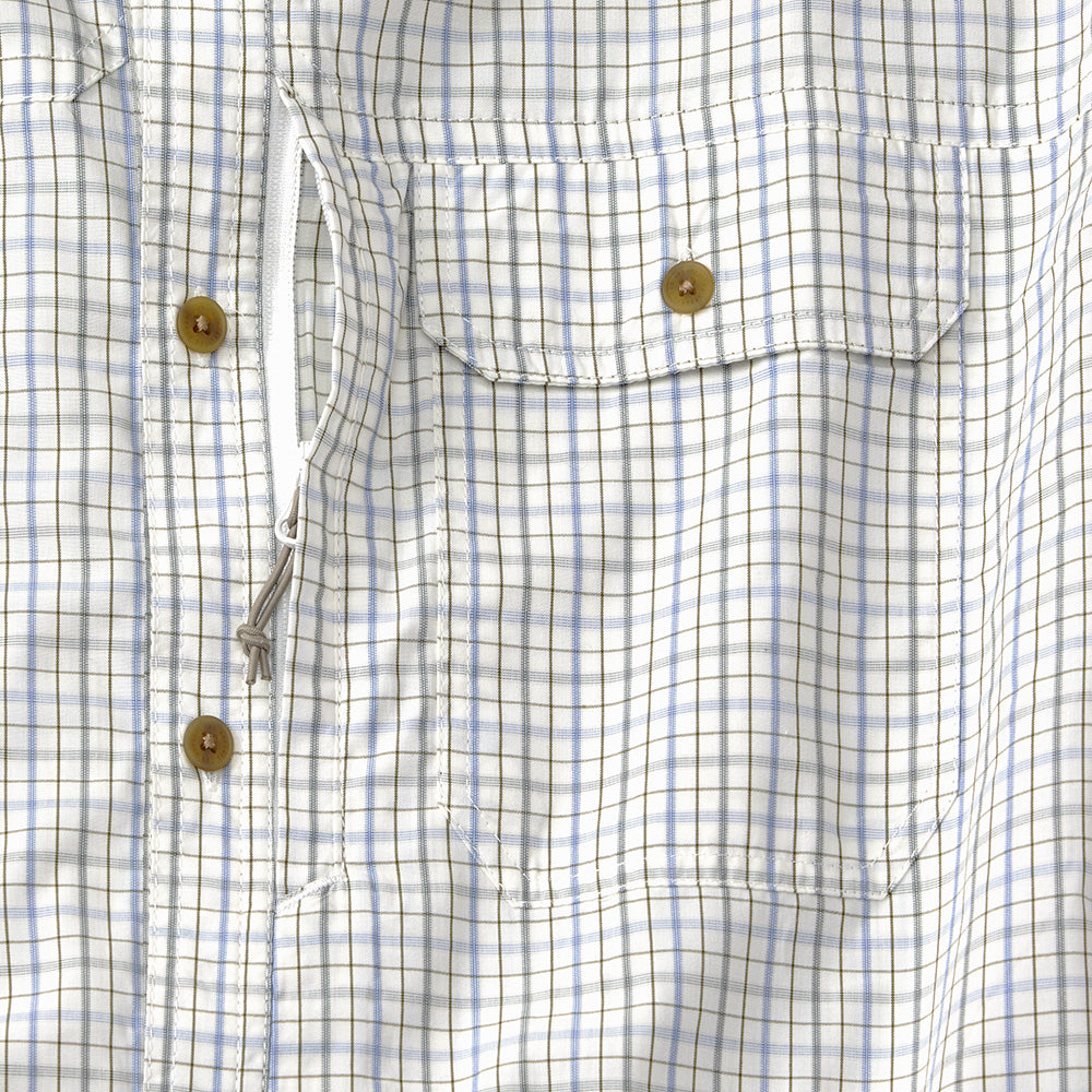 TSG Brooks Bamboo Long Sleeve Shirt (Birch Plaid)