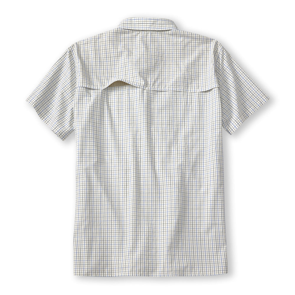 TSG Brooks Bamboo Short Sleeve Shirt (Birch Plaid)