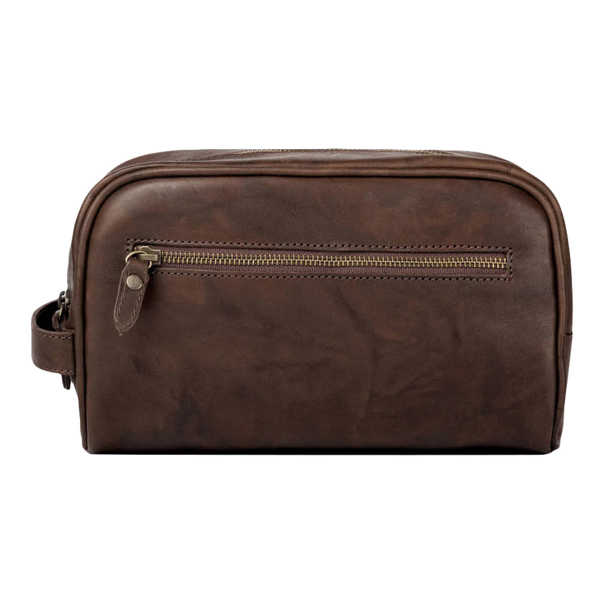 Mission Mercantile Benjamin Leather Toiletry Wash Bag