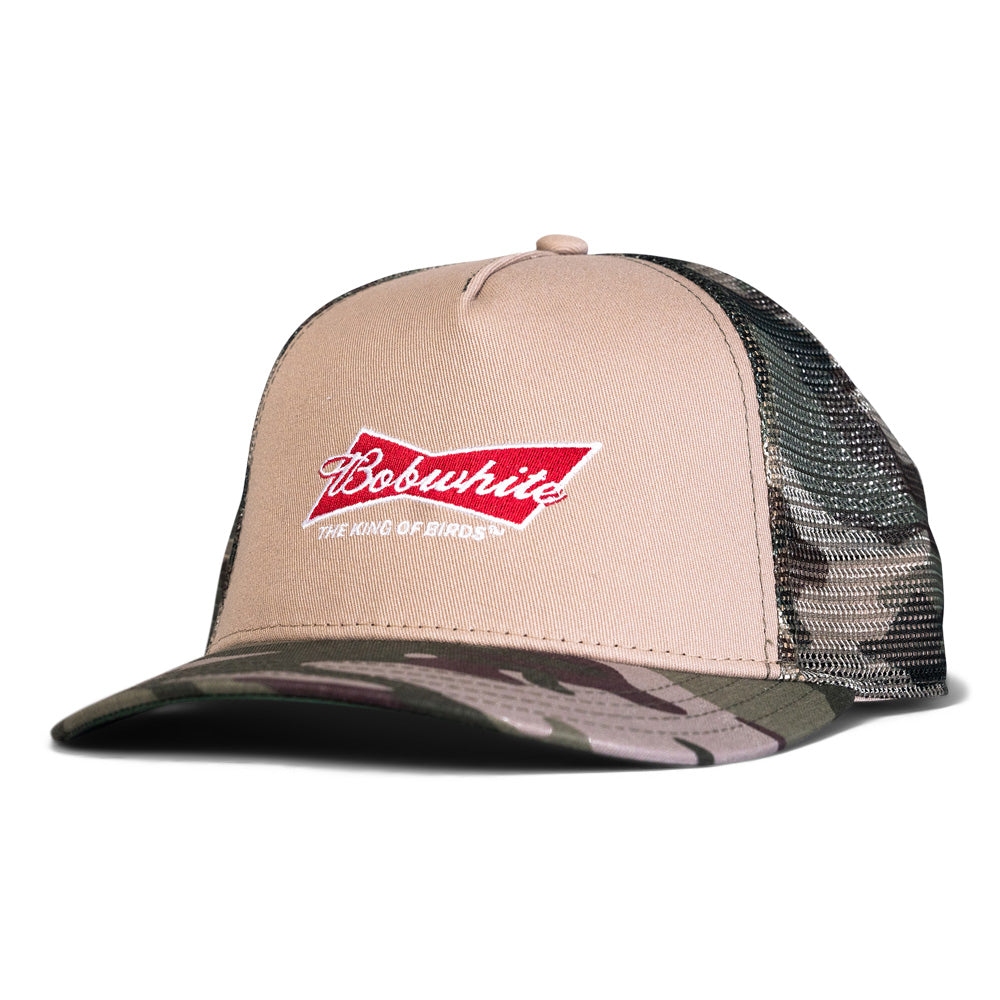 TSG King of Birds Hat (Camo Trucker)