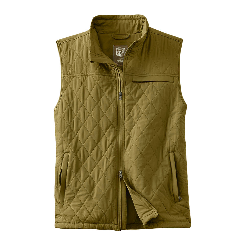 TSG Highland Quilted Vest (Olive)