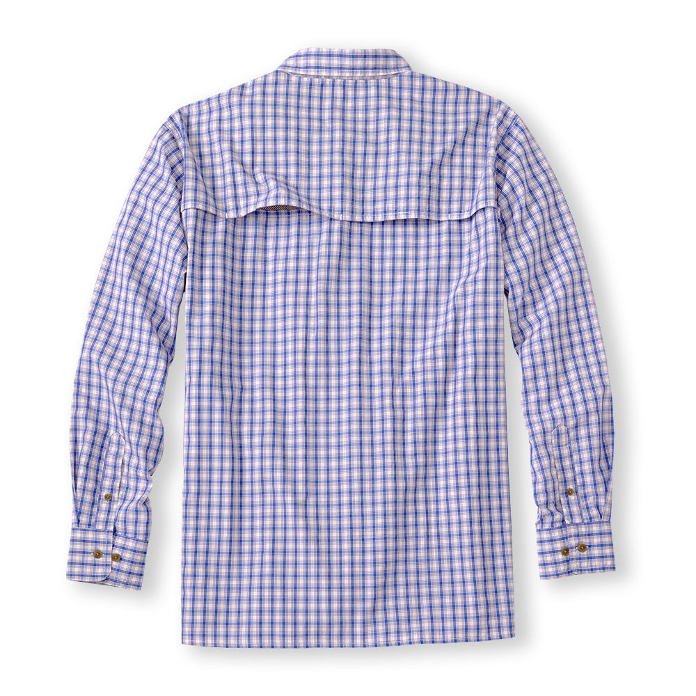 TSG Brooks Bamboo Long Sleeve Shirt (Coastal Check)