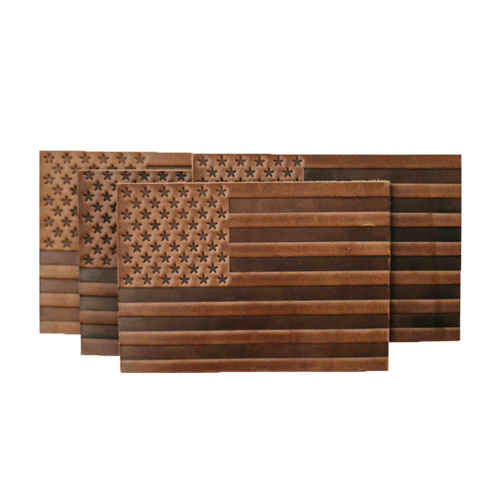 American Flag Coaster Set
