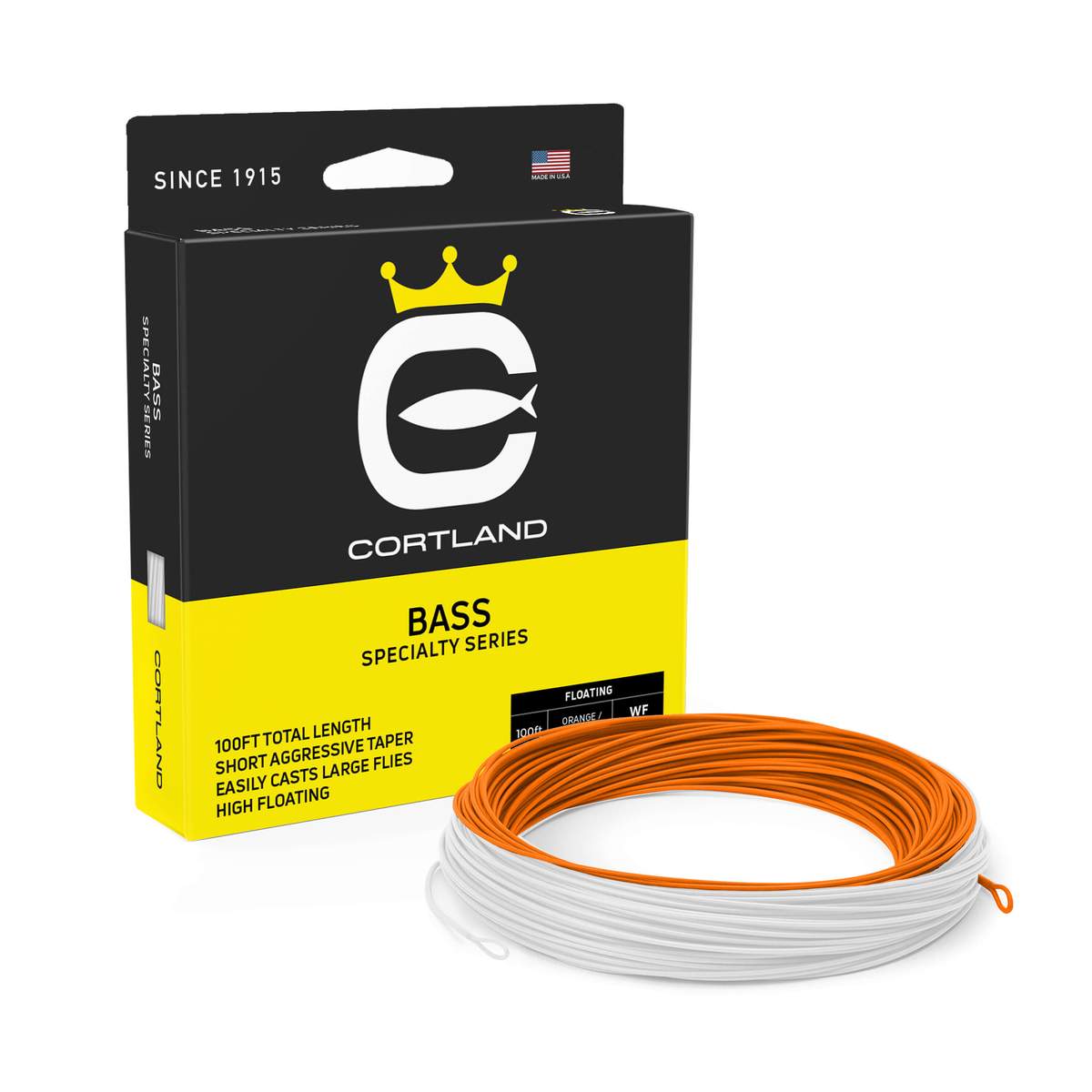 Cortland Specialty Bass Taper Fly Line