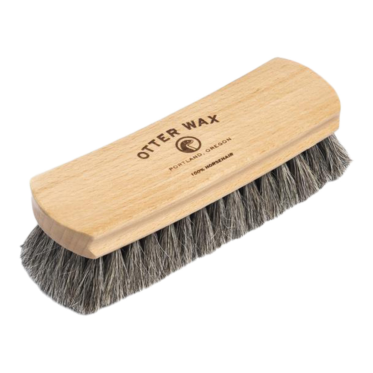 Otter Wax Horsehair Shoe Brush