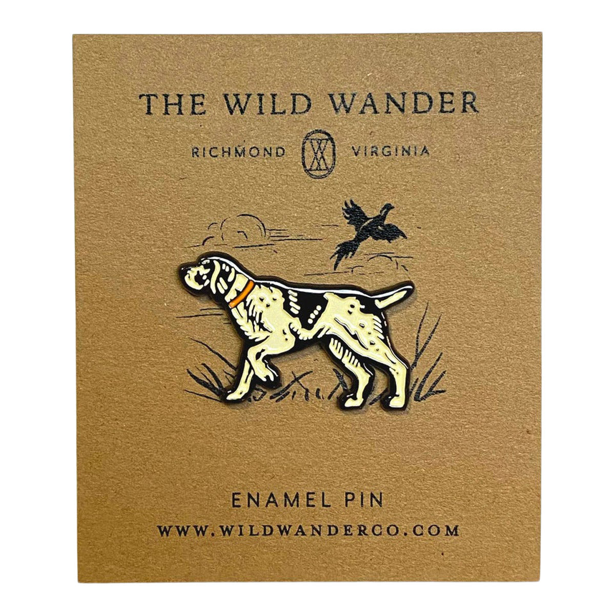 The Wild Wander Pointer Enamel Pin