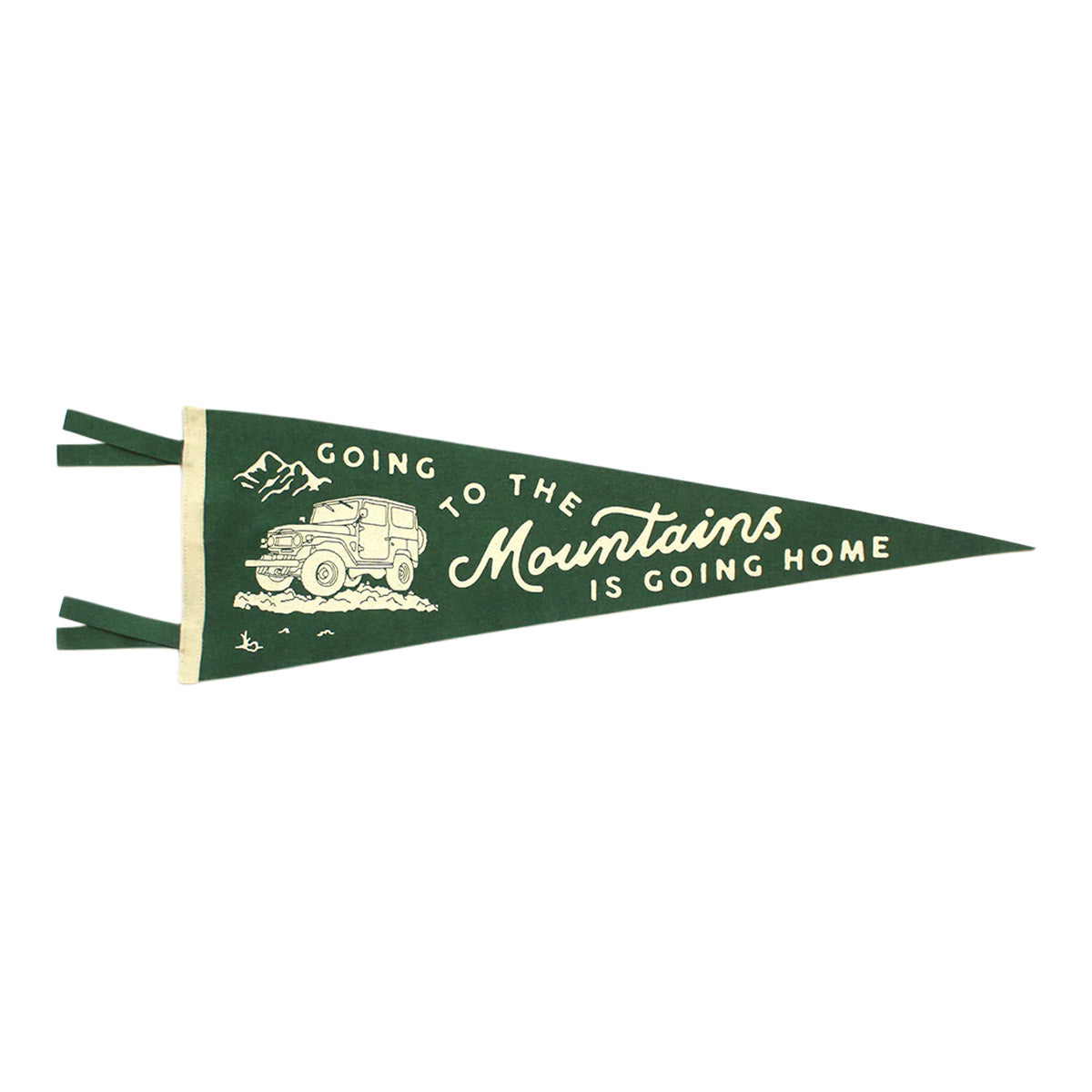 Oxford Pennant Going to the Mountains Pennant
