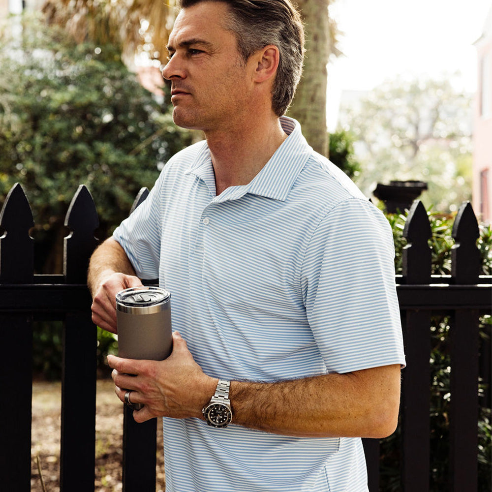 TSG Topper Polo (Cast Stripe)