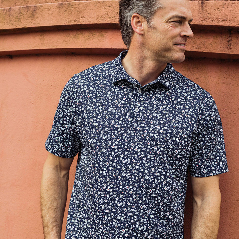 TSG Topper Polo (Reeds Floral)