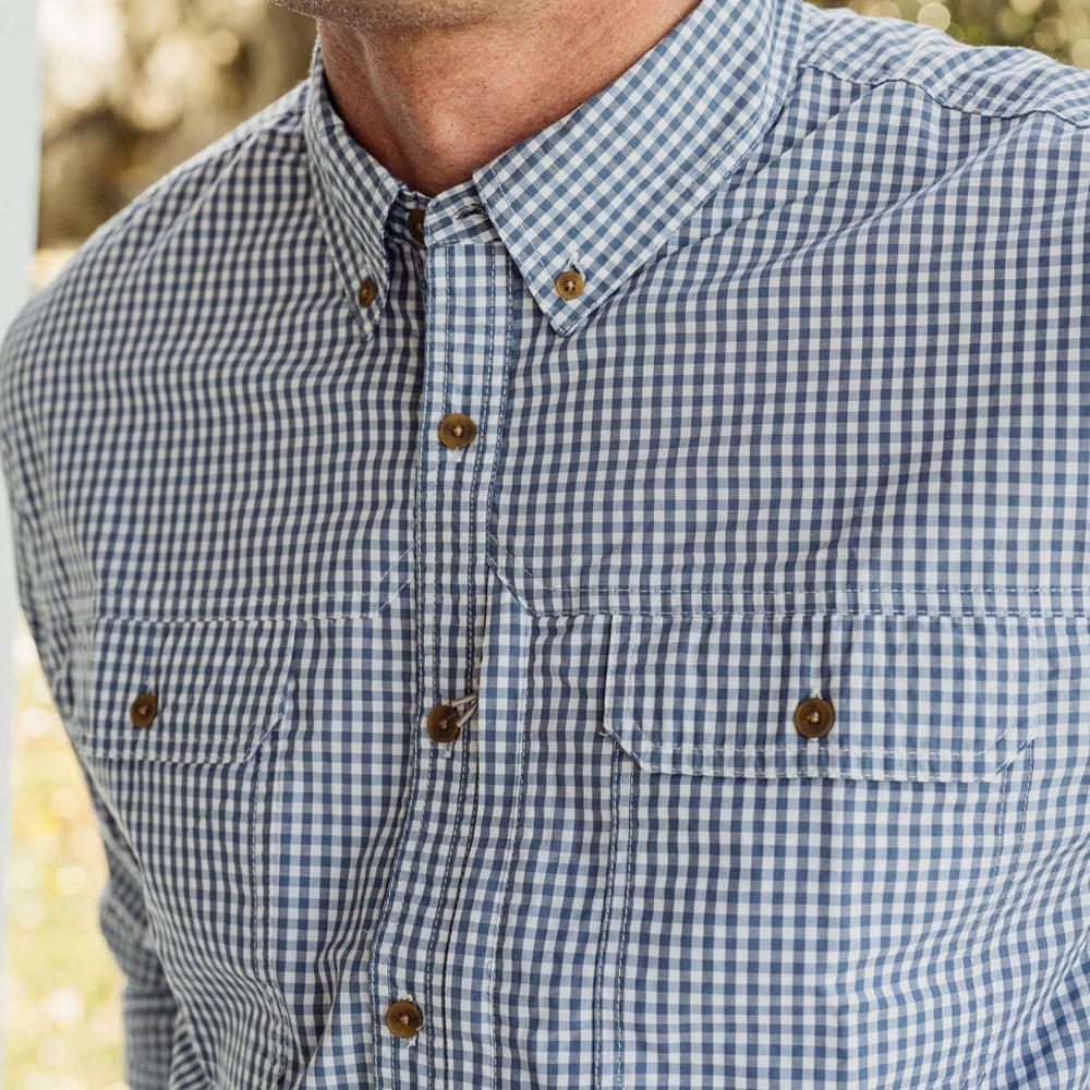 TSG Brooks Bamboo Long Sleeve Shirt (Gentleman Check)